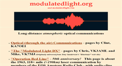 Desktop Screenshot of modulatedlight.org